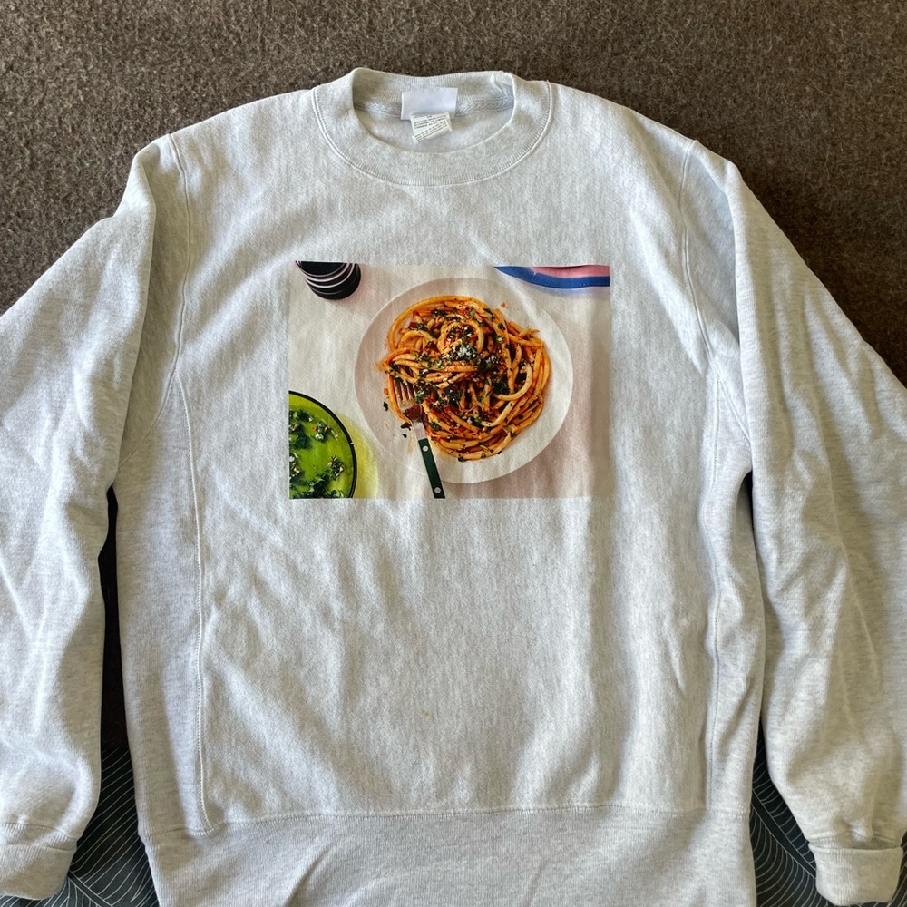Alison Roman Shallot Pasta Sweater